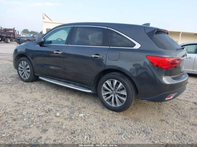2016 ACURA MDX 5FRYD3H48GB019826 Photo 2