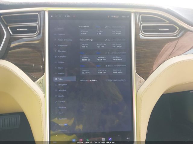 2015 TESLA MODEL S 5YJSA1S22FF082785 Photo 6