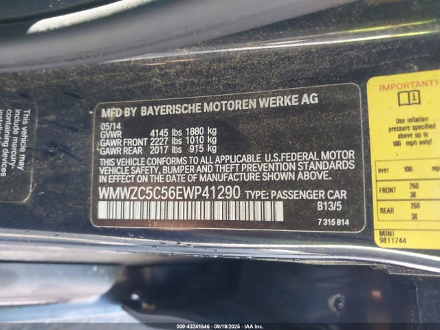 2014 MINI COUNTRYMAN WMWZC5C56EWP41290 Photo 8