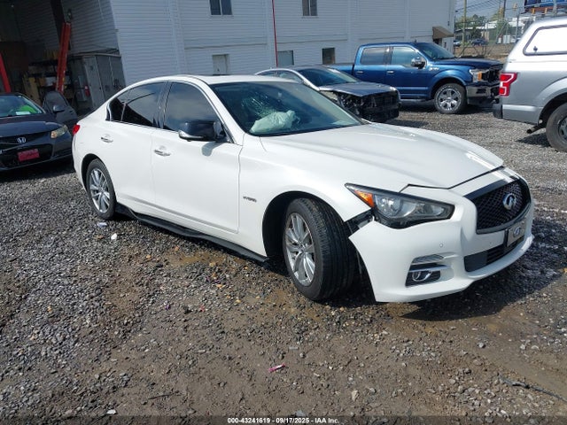 2014 Infiniti Q50 Hybrid Premium მანქანა იყიდება აუქციონზე, vin: JN1AV7AR1EM701242, აუქციონის ნომერი: 43241619
