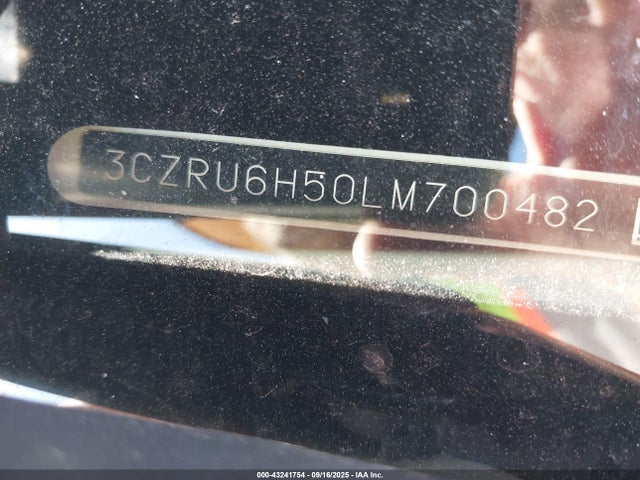 3CZRU6H50LM700482 Honda r18z9