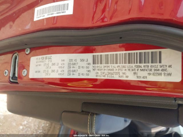 2016 JEEP CHEROKEE 1C4PJLCBXGW272976 Photo 8