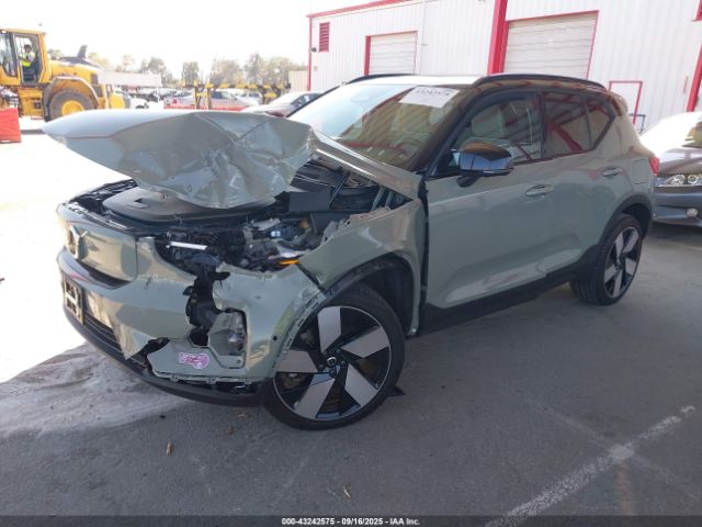 2023 VOLVO XC40 RECHARGE PURE ELECTRIC YV4ED3UMXP2967333 Photo 1