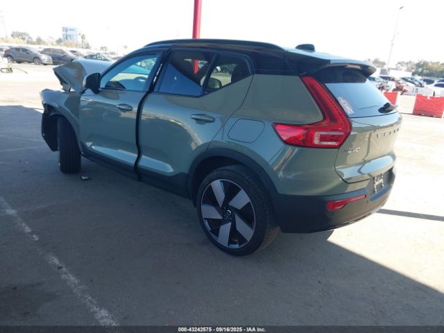 2023 VOLVO XC40 RECHARGE PURE ELECTRIC YV4ED3UMXP2967333 Photo 2