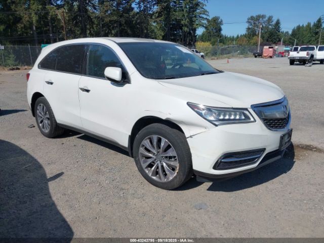 2014 ACURA MDX 5FRYD4H43EB005531 Photo 0