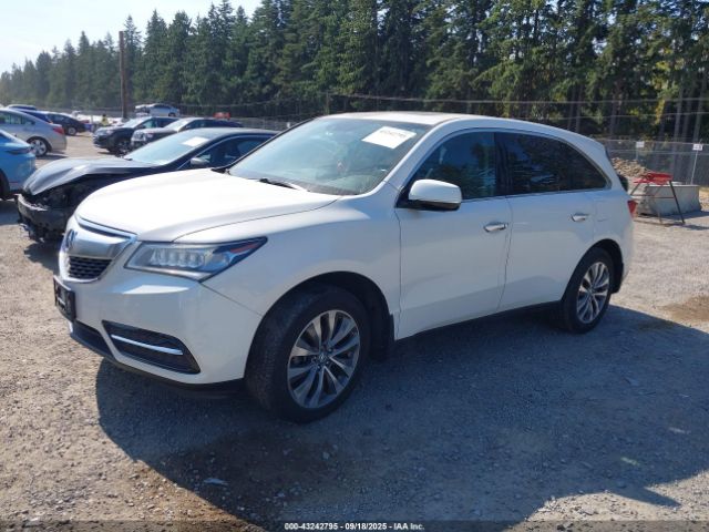 2014 ACURA MDX 5FRYD4H43EB005531 Photo 1