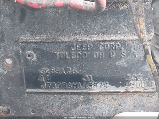 1977 JEEP - CJ J7A93AH118974 Photo 8
