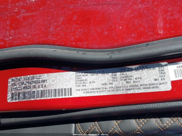 2024 JEEP GRAND CHEROKEE 4XE 1C4RJYE60R8941981 Photo 8