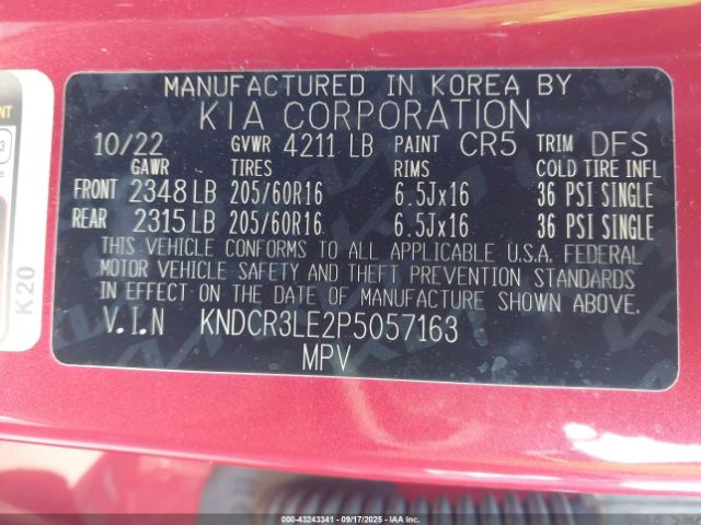 2023 KIA NIRO KNDCR3LE2P5057163 Photo 8