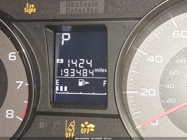 JF2SJAFC5FH540419 Subaru 2.5na u5