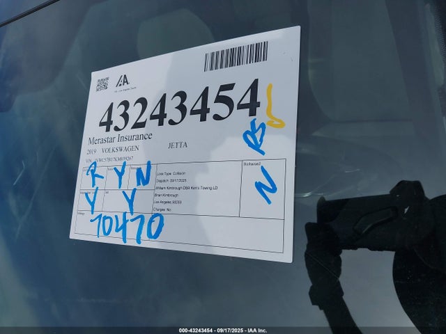 3VWC57BU7KM039267 Volkswagen 1.4 tsi