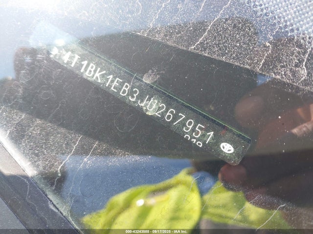 4T1BK1EB3JU267951 Toyota 2gr-fe