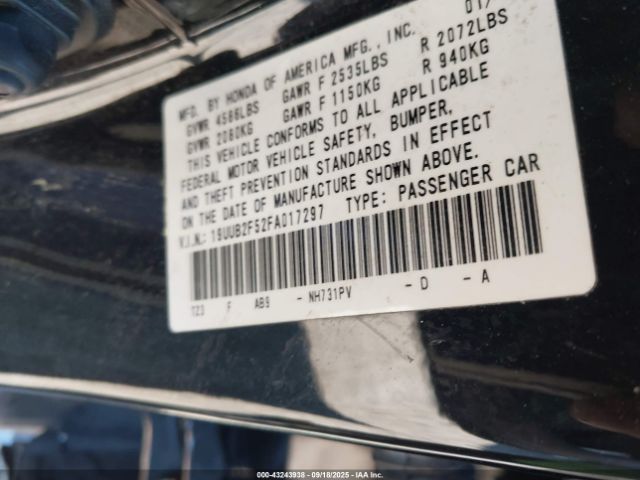 2015 ACURA TLX 19UUB2F52FA017297 Photo 8