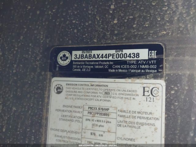 2023 CAN-AM COMMANDER MAX 3JBABAX44PE000438 Photo 9