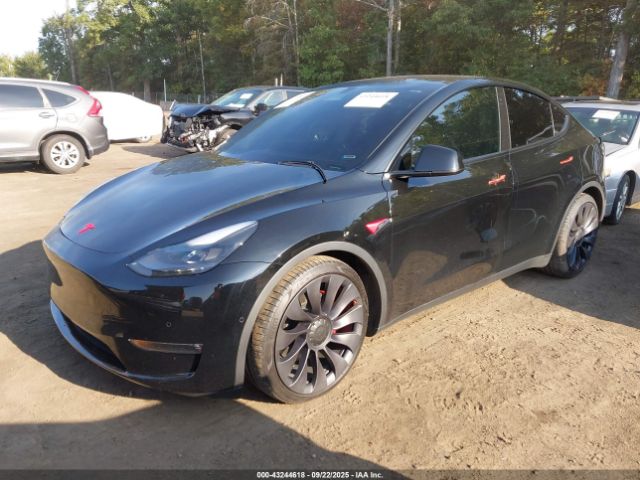 2022 TESLA MODEL Y 7SAYGDEF7NF309060 Photo 1