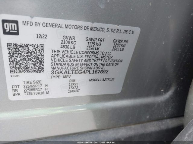 2023 GMC TERRAIN 3GKALTEG4PL167692 Photo 8