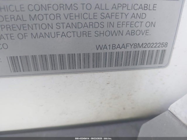 2021 AUDI Q5 WA1BAAFY8M2022258 Photo 8