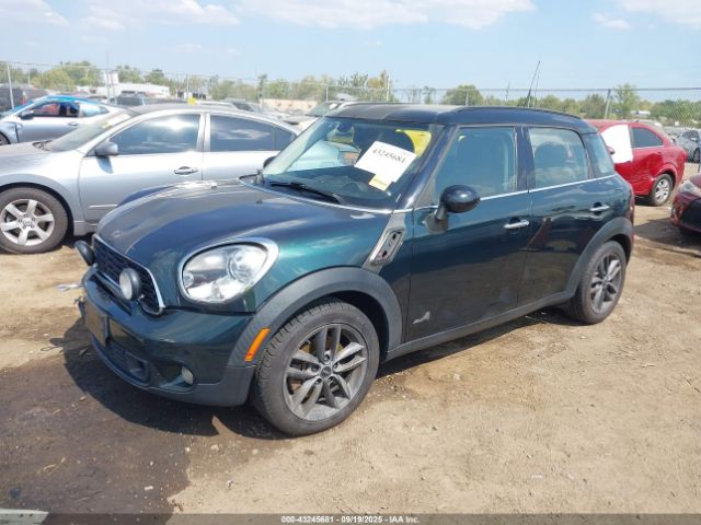 2013 MINI COUNTRYMAN WMWZC5C59DWP34221 Photo 1