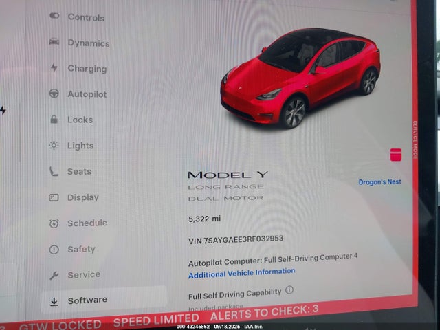 2024 TESLA MODEL Y 7SAYGAEE3RF032953 Photo 6