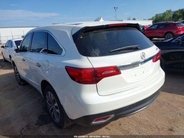 2015 ACURA MDX 5FRYD3H47FB007827 Photo 2