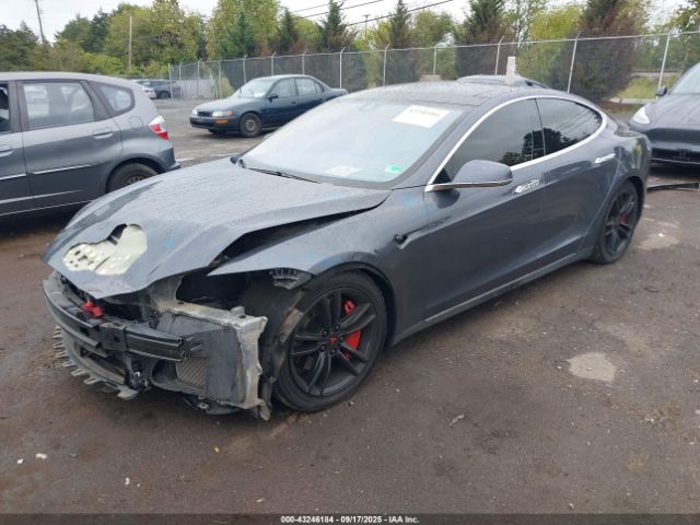 2014 TESLA MODEL S 5YJSA1H17EFP56474 Photo 1