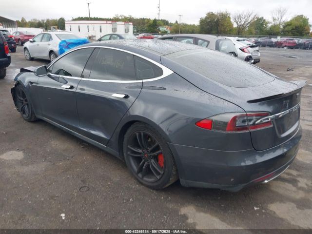 2014 TESLA MODEL S 5YJSA1H17EFP56474 Photo 2