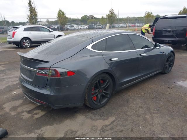 2014 TESLA MODEL S 5YJSA1H17EFP56474 Photo 3