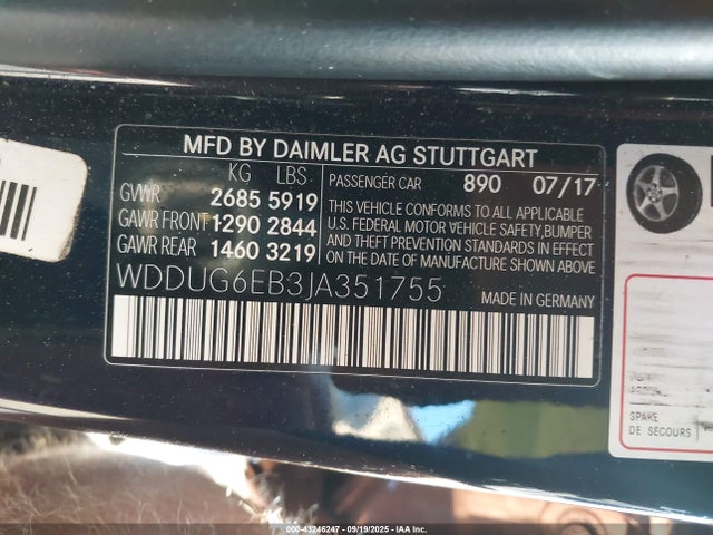 2018 MERCEDES-BENZ S 450 WDDUG6EB3JA351755 Photo 8