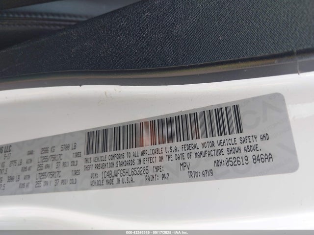 Jeep 2017 2017 1C4BJWFG5HL653205 Image 9