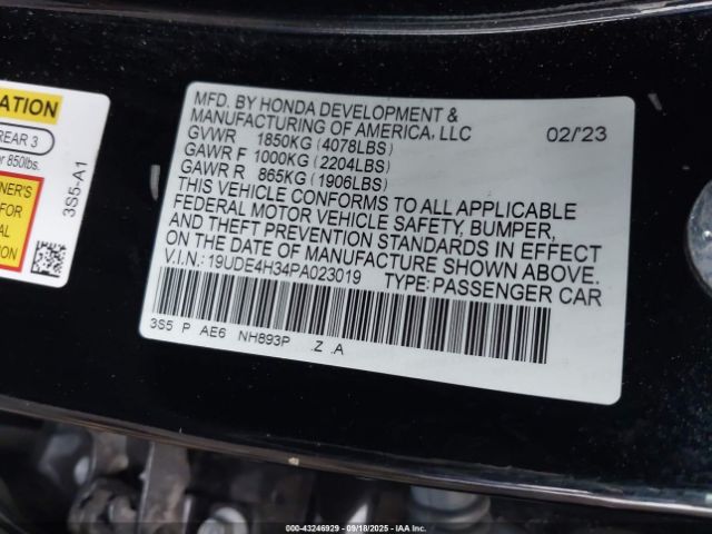 2023 ACURA INTEGRA 19UDE4H34PA023019 Photo 8