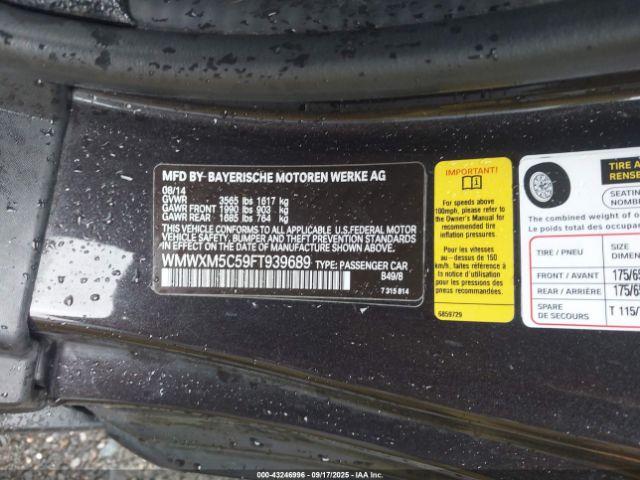 2015 MINI HARDTOP WMWXM5C59FT939689 Photo 8