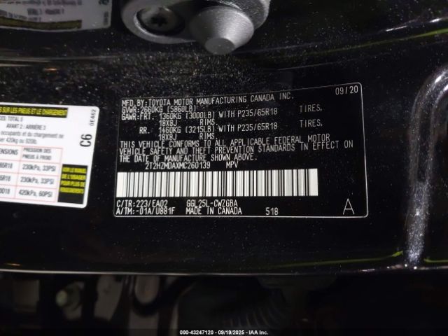 2021 LEXUS RX 350 2T2HZMDAXMC260139 Photo 8