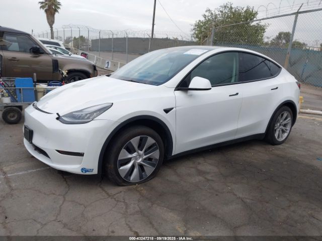 2021 TESLA MODEL Y 5YJYGDED4MF110705 Photo 1