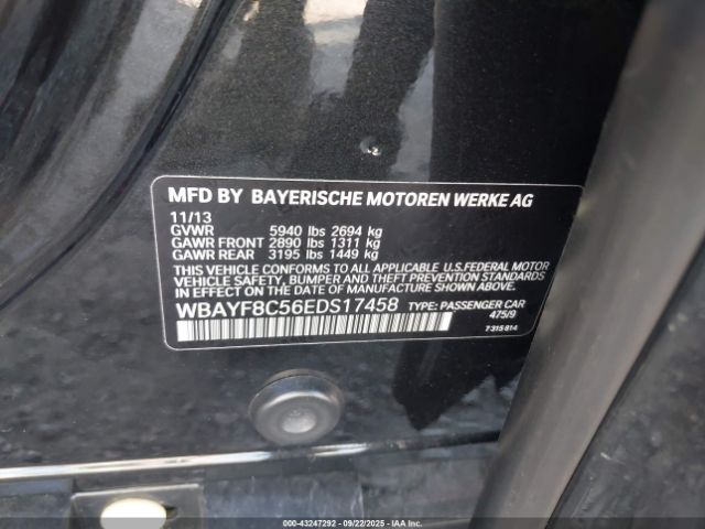 2014 BMW ALPINA B7 WBAYF8C56EDS17458 Photo 8