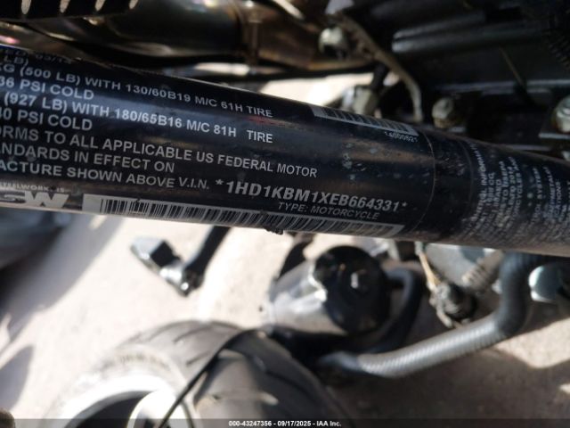 2014 HARLEY-DAVIDSON FLHX 1HD1KBM1XEB664331 Photo 9