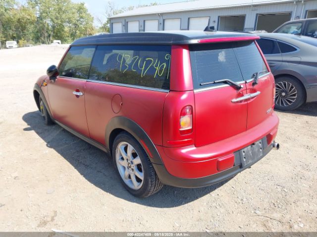 2009 MINI COOPER CLUBMAN WMWML33519TX34754 Photo 2