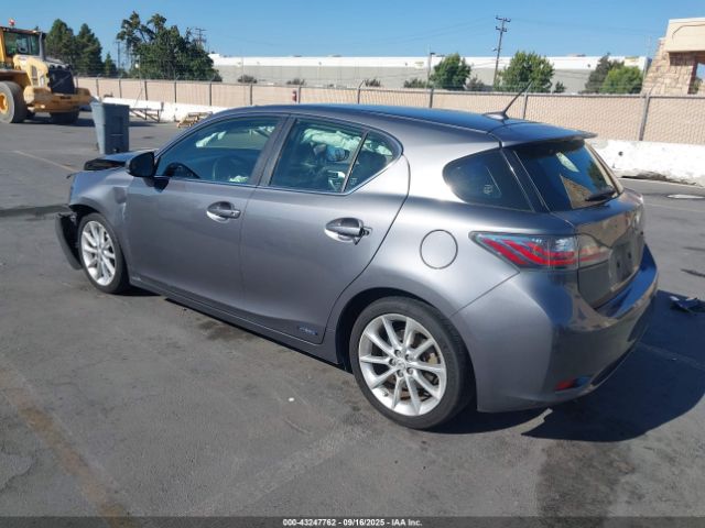 2012 LEXUS CT 200H JTHKD5BHXC2054877 Photo 2