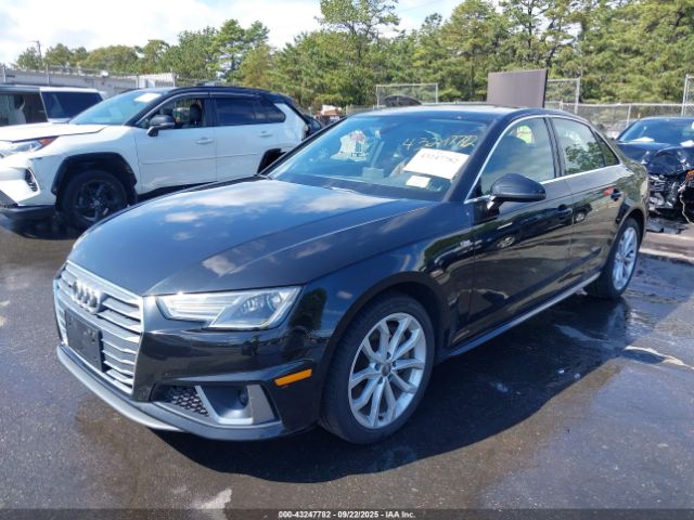 2019 AUDI A4 WAUDNAF4XKN018771 Photo 1