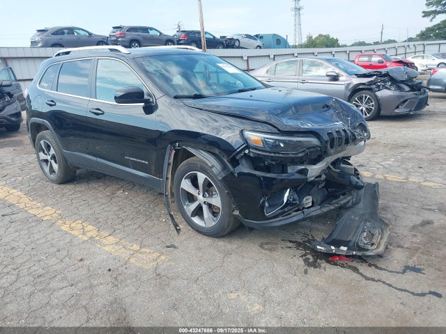 43247886 :رقم المزاد ، 1C4PJMDX2KD423507 vin ، 2019 Jeep Cherokee Limited 4x4 مزاد بيع