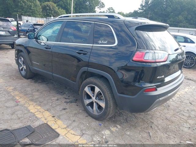 Продажа на аукционе авто 2019 Jeep Cherokee Limited 4x4, vin: 1C4PJMDX2KD423507, номер лота: 43247886