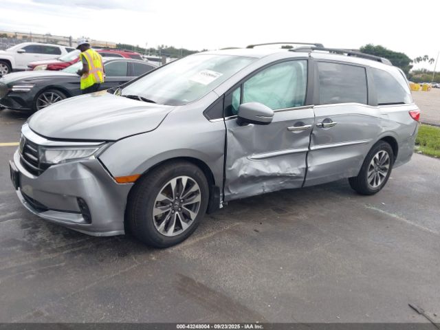 2022 HONDA ODYSSEY 5FNRL6H73NB001719 Photo 1