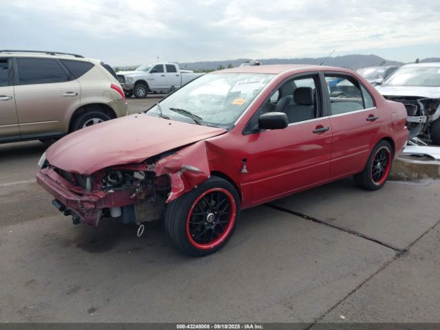 2006 MITSUBISHI LANCER JA3AJ26E46U070925 Photo 1