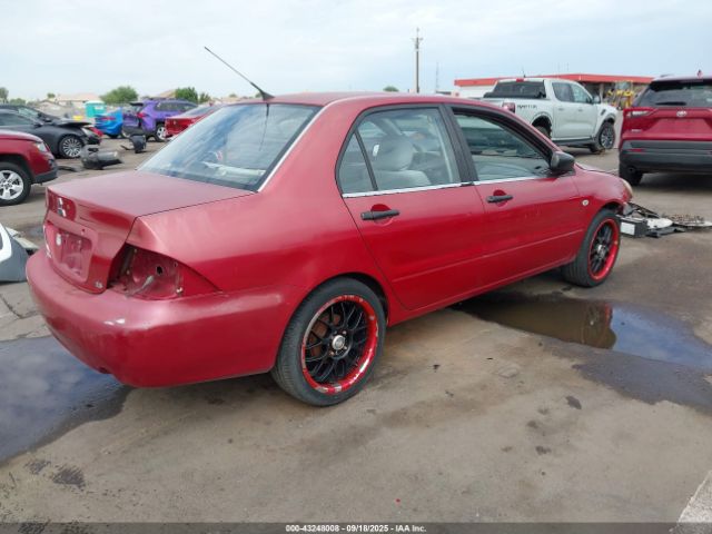 2006 MITSUBISHI LANCER JA3AJ26E46U070925 Photo 3
