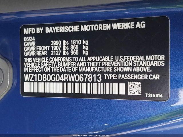 WZ1DB0G04RW067813 Toyota Supra