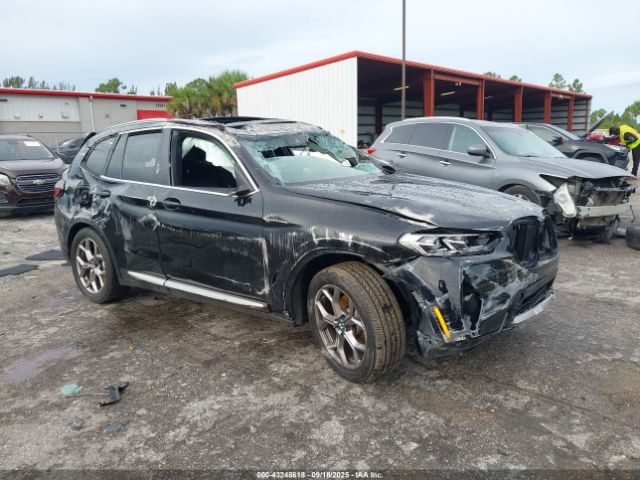2022 BMW X3 5UX43DP03N9K84635