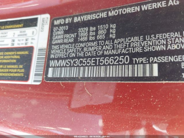 2014 MINI ROADSTER WMWSY3C55ET566250 Photo 8