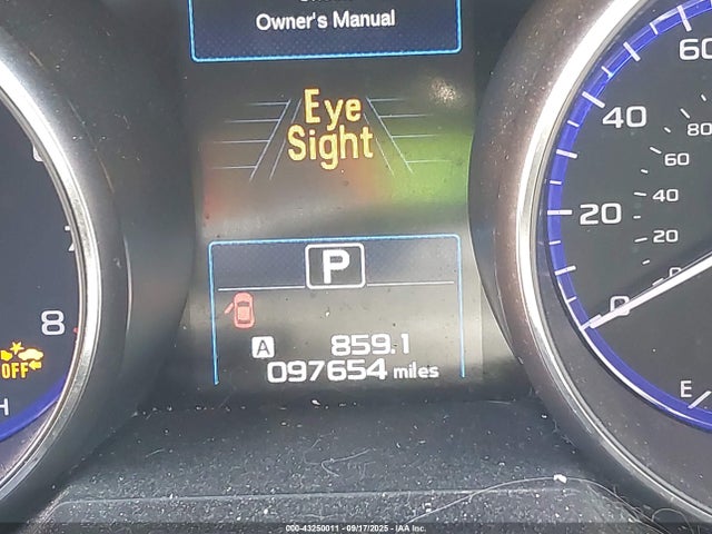 4S3BNAN69G3007230 Subaru 2.5l u5