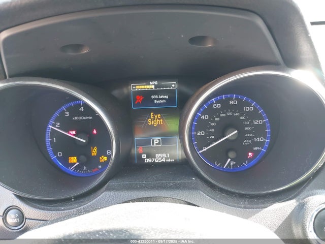 4S3BNAN69G3007230 Subaru 2.5l u5