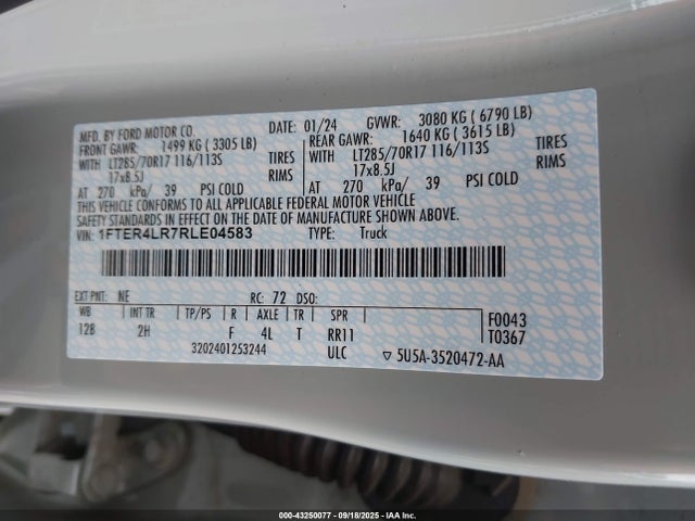 Ford 2024 2024 1FTER4LR7RLE04583 Image 9
