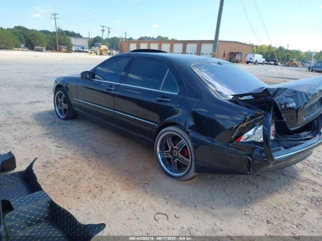 2001 MERCEDES-BENZ S 500 WDBNG75J81A169267 Photo 2